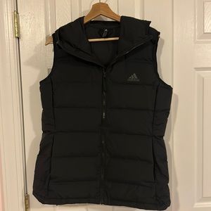 Adidas Black Hooded Vest